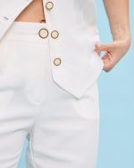 TROUSER LINEN CROPPED - Image 17