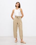 TROUSER LINEN HIGH WAIST - Image 2