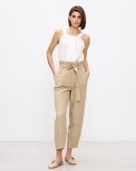 TROUSER LINEN HIGH WAIST - Image 3