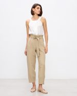 TROUSER LINEN HIGH WAIST - Image 5