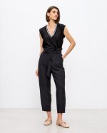 TROUSER LINEN HIGH WAIST - Image 6