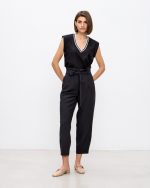 TROUSER LINEN HIGH WAIST - Image 7