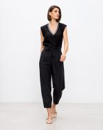 TROUSER LINEN HIGH WAIST - Image 9