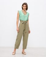 TROUSER LINEN HIGH WAIST - Image 16