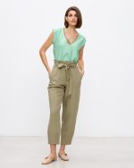 TROUSER LINEN HIGH WAIST - Image 17