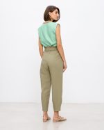 TROUSER LINEN HIGH WAIST - Image 19