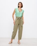 TROUSER LINEN HIGH WAIST - Image 20