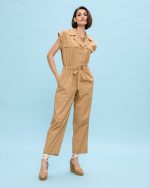 JUMPSUIT COTTON SHORT SLEEVE