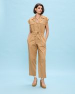 JUMPSUIT COTTON SHORT SLEEVE - Image 8