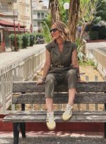 JUMPSUIT COTTON SHORT SLEEVE - Image 16