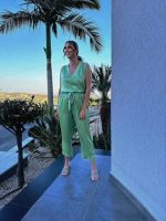 TROUSER SATIN CROPPED - Image 4