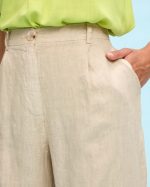 TROUSER CROPPED LINEN - Image 4