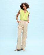 TROUSER CROPPED LINEN - Image 5