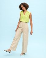 TROUSER CROPPED LINEN - Image 7