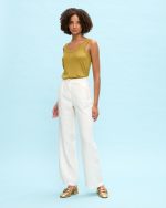 TROUSER CROPPED LINEN - Image 9