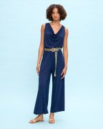 JUMPSUIT LYCRA DRAPE