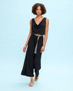 JUMPSUIT LYCRA DRAPE - Image 2