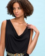 JUMPSUIT LYCRA DRAPE - Image 4