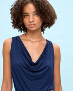 JUMPSUIT LYCRA DRAPE - Image 9