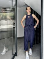 TROUSER LINEN STRIPES