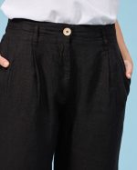 TROUSER CROP LINEN - Image 9