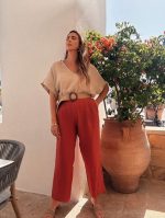 TROUSER CROP LINEN - Image 14