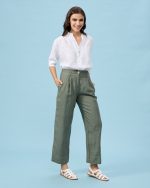 TROUSER CROP LINEN - Image 20
