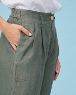 TROUSER CROP LINEN - Image 21
