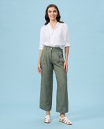 TROUSER CROP LINEN - Image 22
