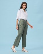 TROUSER CROP LINEN - Image 23