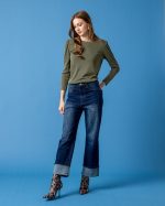JEAN TROUSER HEM ROLL UP