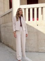 TROUSER CREPE FLARED LEG - Image 10