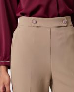 TROUSER CREPE FLARED LEG - Image 16