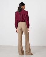 TROUSER CREPE FLARED LEG - Image 17