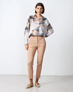 COTTON TROUSER SUIT