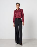 TROUSER WIDE LEG CREPE - Image 2