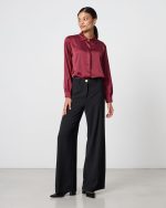 TROUSER WIDE LEG CREPE - Image 7