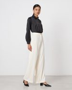 TROUSER WIDE LEG CREPE - Image 13