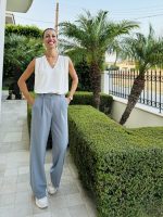 TROUSER SUIT WIDE LEG - Image 15