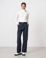 TROUSER STRIPED HIGH WAIST - Image 8