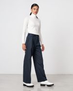 TROUSER STRIPED HIGH WAIST - Image 9