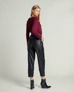 TROUSER BELTED ECO LEATHER - Image 5
