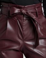 TROUSER BELTED ECO LEATHER - Image 11