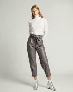 TROUSER BELTED ECO LEATHER - Image 14