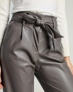 TROUSER BELTED ECO LEATHER - Image 15