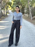TROUSER KNITTED STRIPES - Image 5