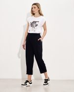 TROUSER CROPPED PLEATED - Image 7