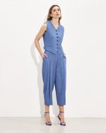 TROUSER CROPPED PLEATED - Image 8