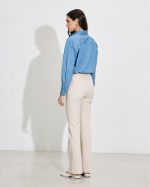 TROUSER COTTON FLARED LEG - Image 5
