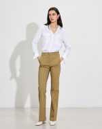 TROUSER COTTON FLARED LEG - Image 12